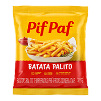 03-003.684 BATATA PALITO PIFPAF 400G 10KG- CL FILME 400 G