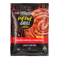 00-060.730 LINGUICA MINEI APIMENTADA 0,8KG CX 4.8KG PACOTE 800 G