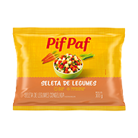 03-003.389 SELETA LEGUMES PIF PAF NCOZ 300G CX3,6KG FLOW PACK 300 G