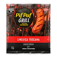 00-060.747 LINGUICA TOSCANA PCT 1KG CX 12KG PACOTE 1 KG