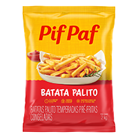 03-003.683 BATATA PALITO PIFPAF 2KG 10KG - CL FLOW PACK 2 KG