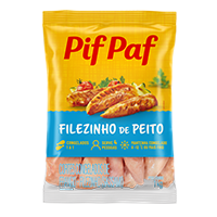 00-013.975 FILEZINHO PEITO CONG. IQF 1 kg CX 12 KG PACOTE 1 KG - FABR