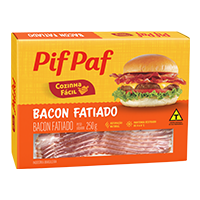 00-105.405 BACON FATIADO 250G PIFPAF CX2,5KG TERMO 250 G