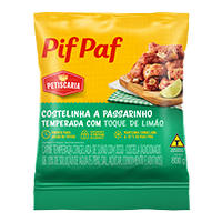 00-060.708 COSTELINHA PAS TOQUE LIMAO 0,8KG CX9,6KG PACOTE 800 G