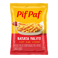 03-002.973 BATATA PALITO PIF PAF 2KG 10KG - ECO PACOTE 2 KG 