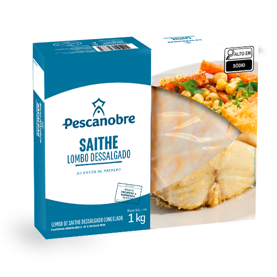 03-001.542 BACALHAU LOMBO SAITHE 1KG