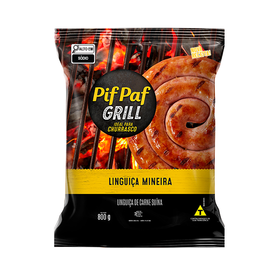 00-060.742 LINGUICA MINEIRA 0,8KG CX 6,4 KG PACOTE 800 G - PATR