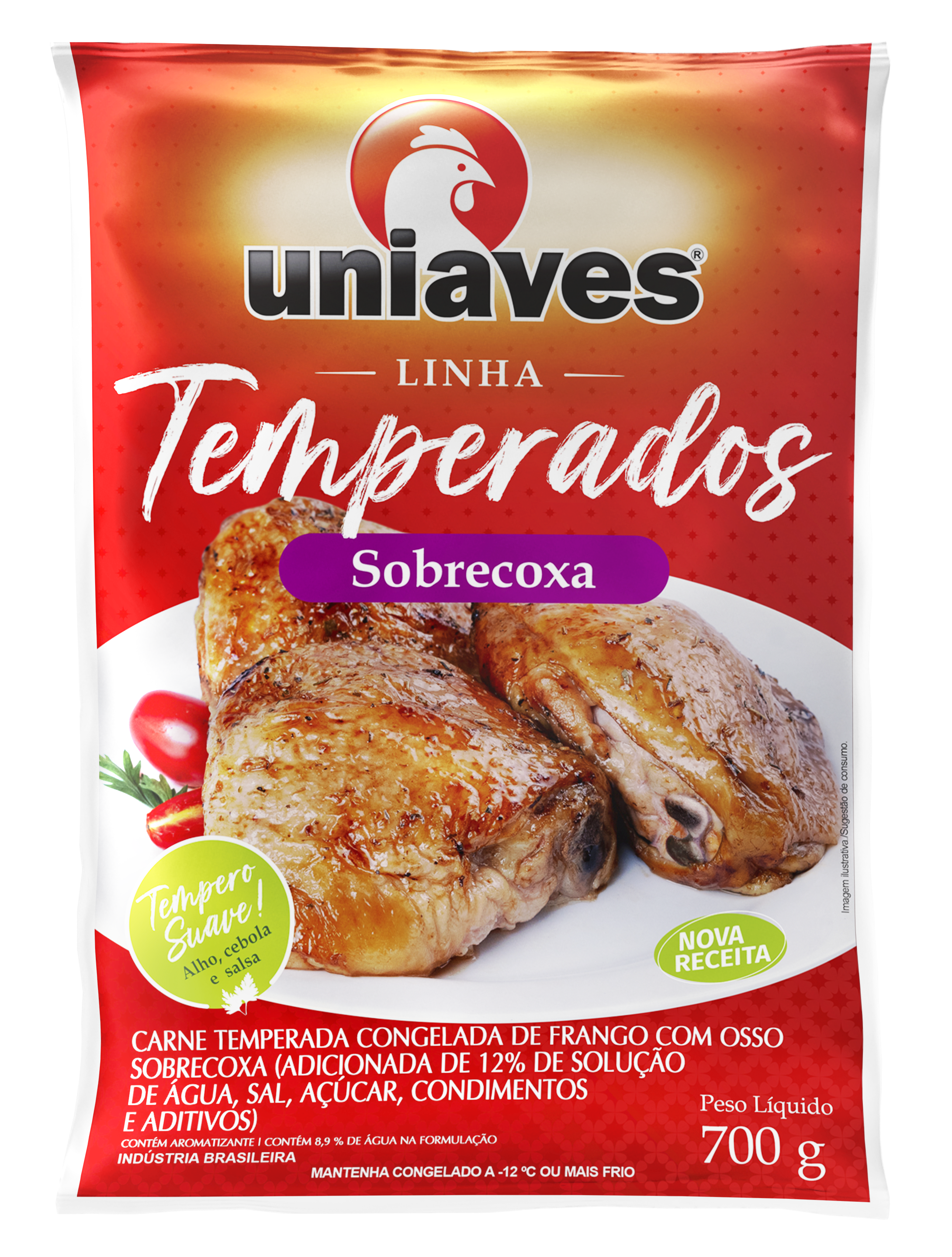 00-208.934 SOBRECOXA FGO TEMP CG PT 700G 16,8 KG PACOTE 700 G