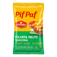 03-001.004 POLENTA PALITO TRADICIONAL 1KG CX10KG FLOW PACK 1 KG