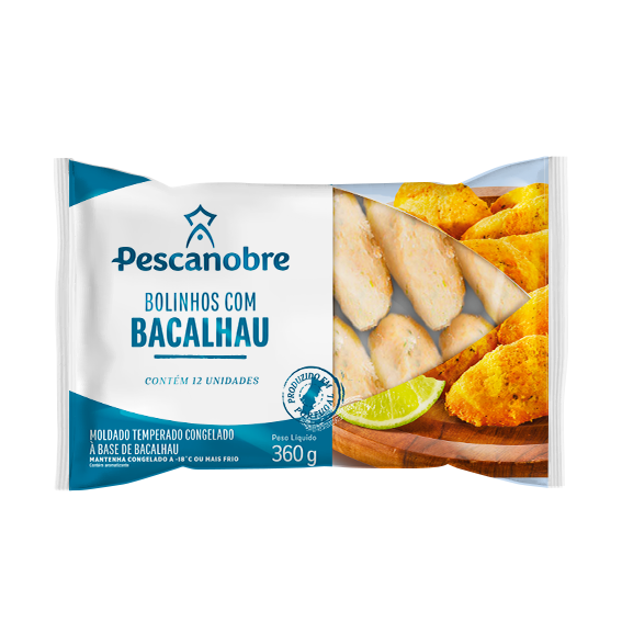 03-002.867 BOLINHO BACALHAU 360G 4,32KG PN