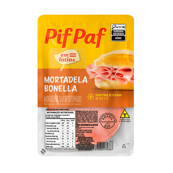 00-060.718 MORTADELA FAT INST 180G CX-2,52 KG