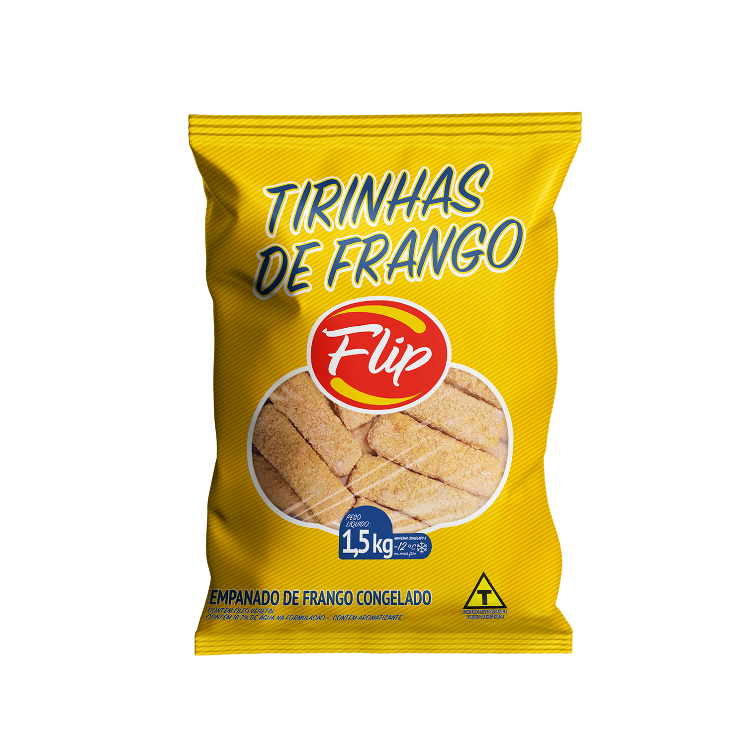 00-050.767 - TIRINHAS EMPANADAS 1,5kg CX 6KG FLIP