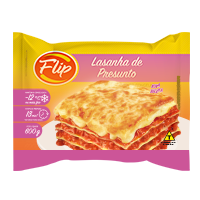 00-050.646 LASANHA DE PRESUNTO FLIP 600G CX 6KG