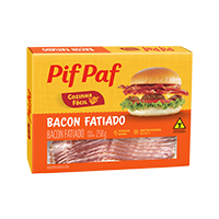 00-105.405 BACON FATIADO 250G PIFPAF CX2,5KG