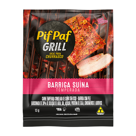 00-060.611 BARRIGA SUINA TEMP.GRILL CX 12KG